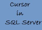 CURSOR in MSSQL